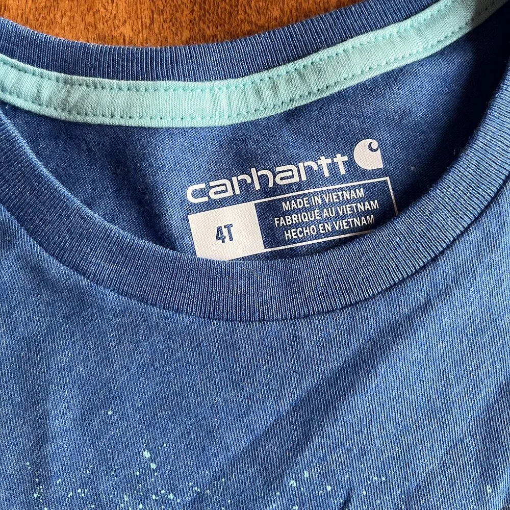 Carhartt celestial horse tee 4T NWT